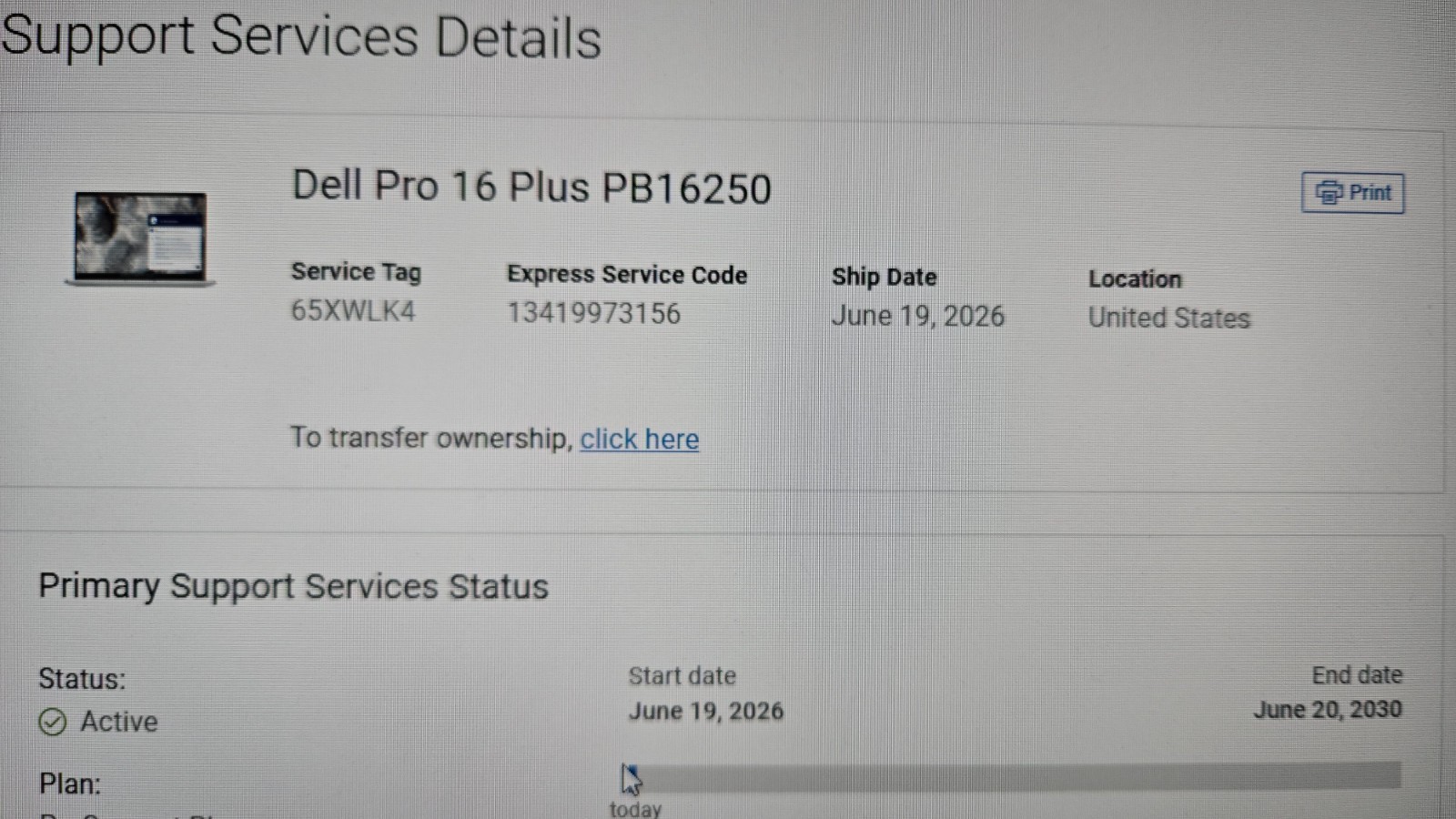 Dell Pro 16 Plus PB16250 16” laptop: Ultra 5 235U 4.9GHz CPU, 32GB RAM 256GB SSD