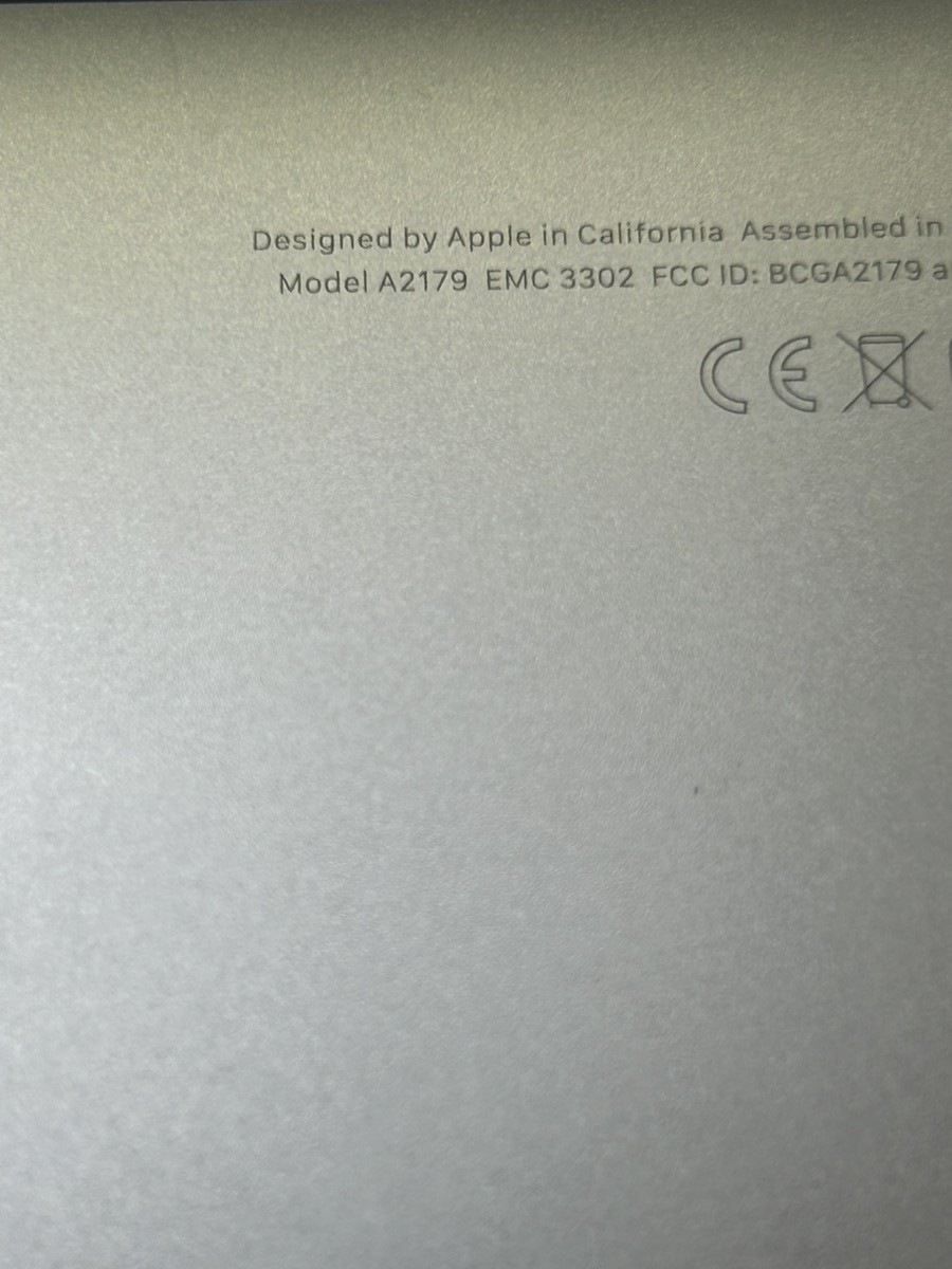 APPLE MACBOOK AIR A2179 LAPTOP (EZ3002915)