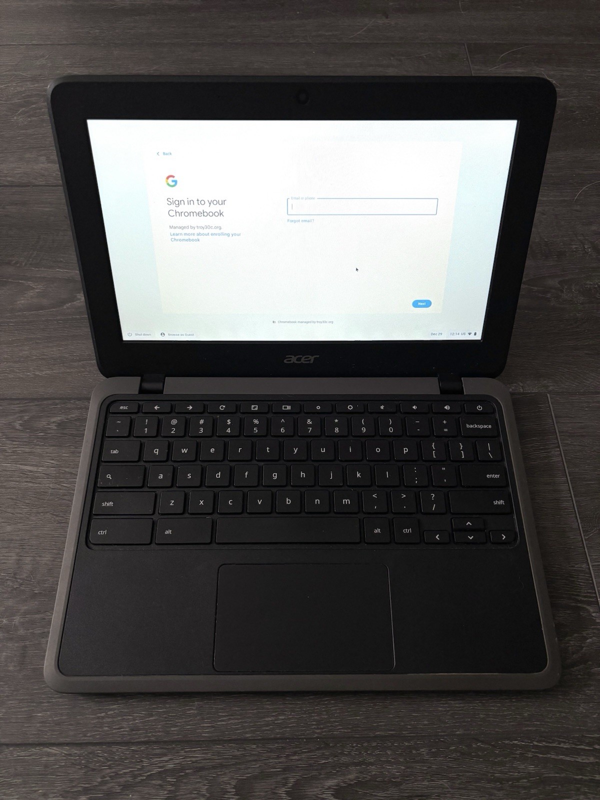 Acer Chromebook C732 — with Travel Bag