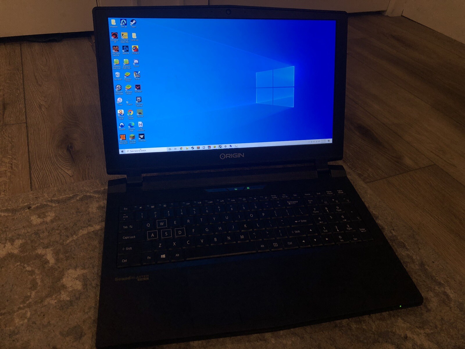 Used Origin PC 2018 EON15-X / i5-6600K CPU @ 3.50G.Hz Overclocked 4.10G.Hz