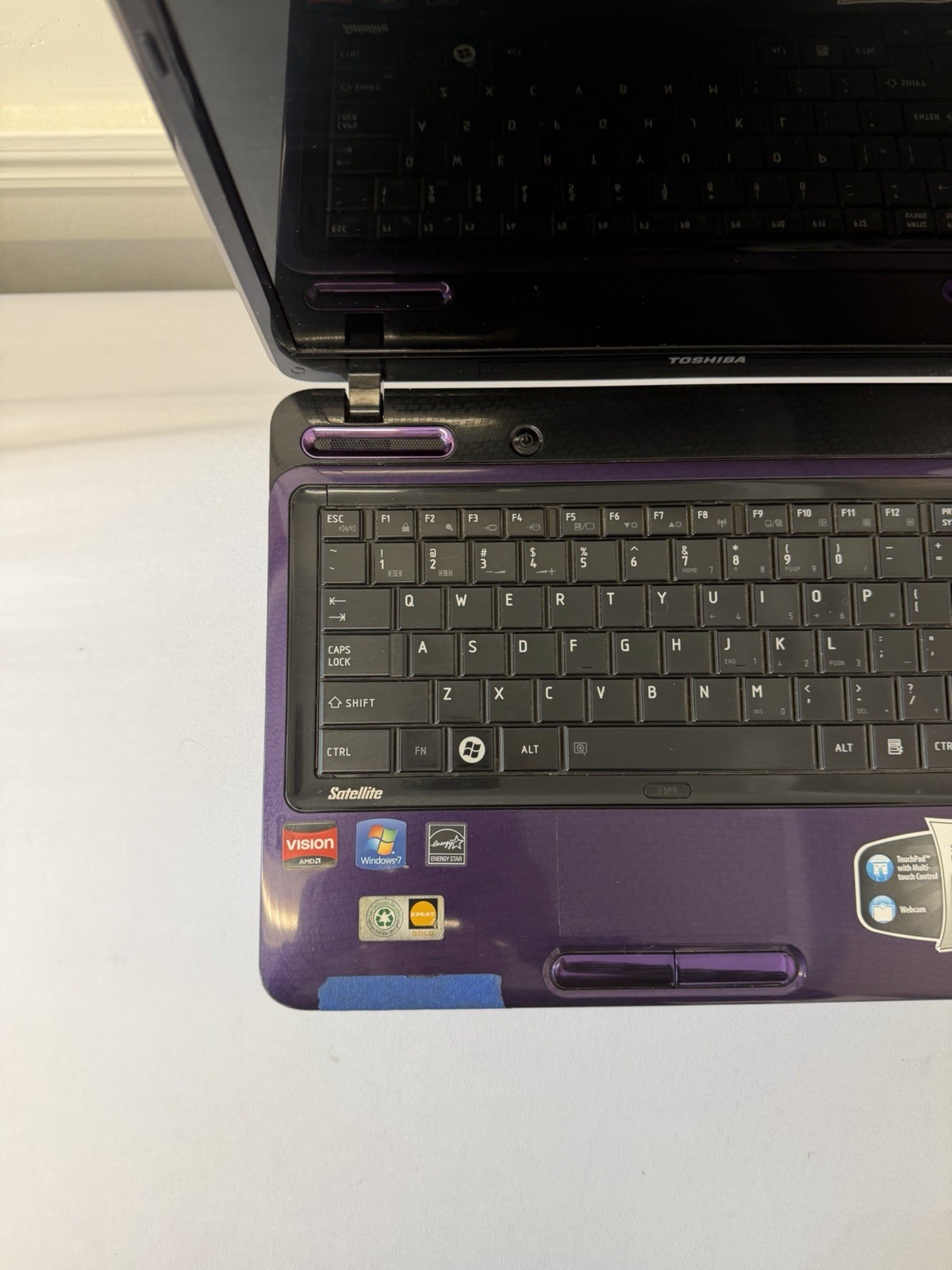 Toshiba Satellite L645D-S4040 Laptop – Good Screen – AMD Athlon II P320-Read Des