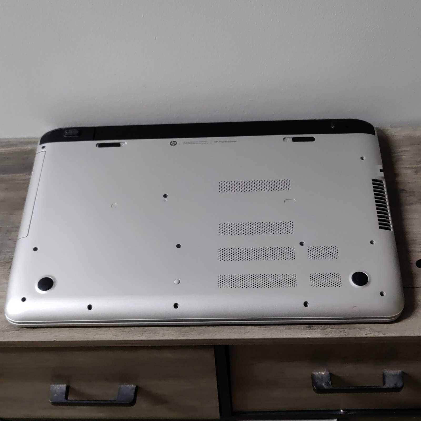 As is HP Pavilion Notebook Laptop Silver Black Built-in Webcam