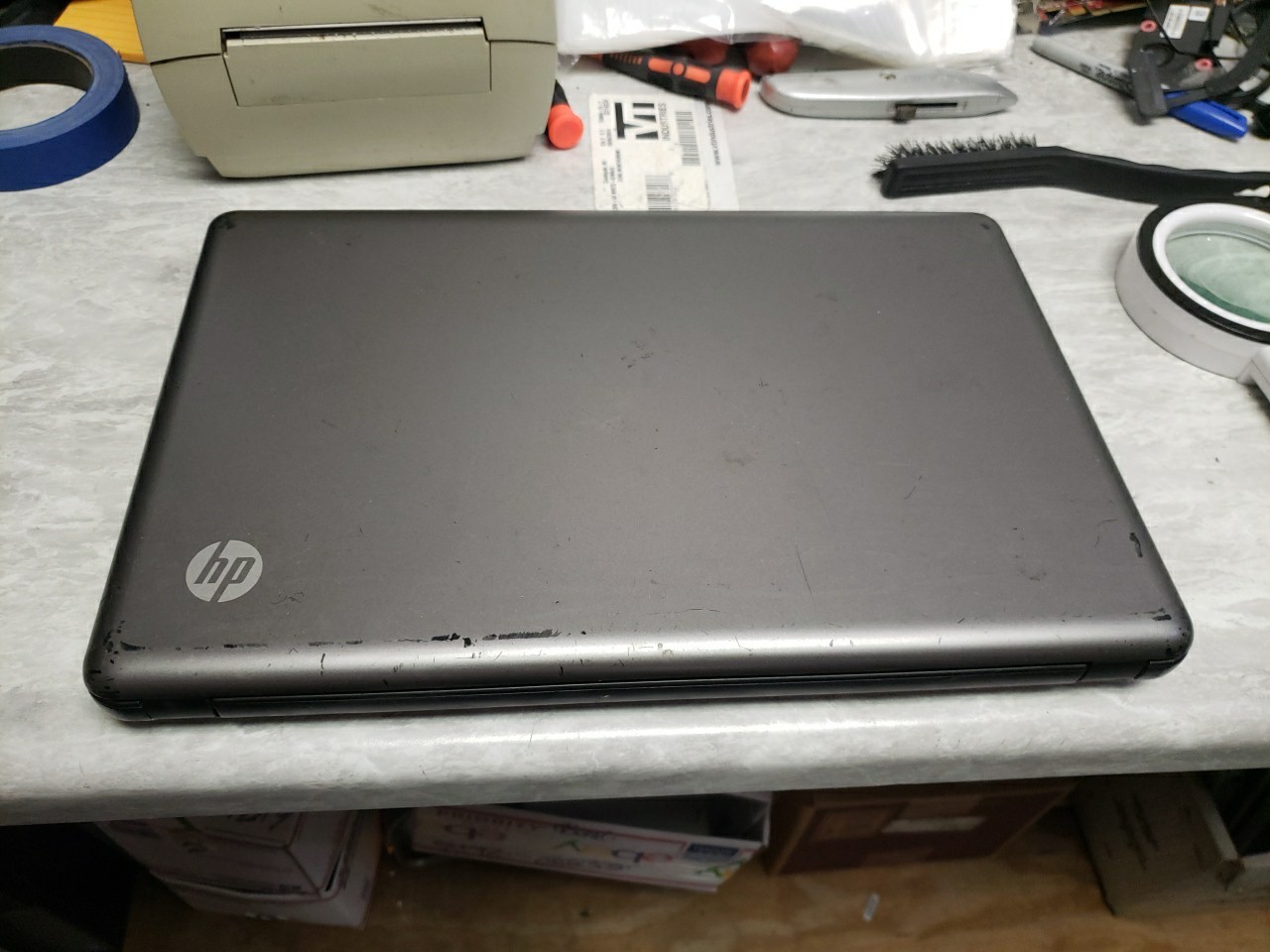 HP 2000 NOTEBOOK BOOTS TO BIOS AMD E-2 4GB RAM 15.6 SCREEN READ AD FREE SHIP