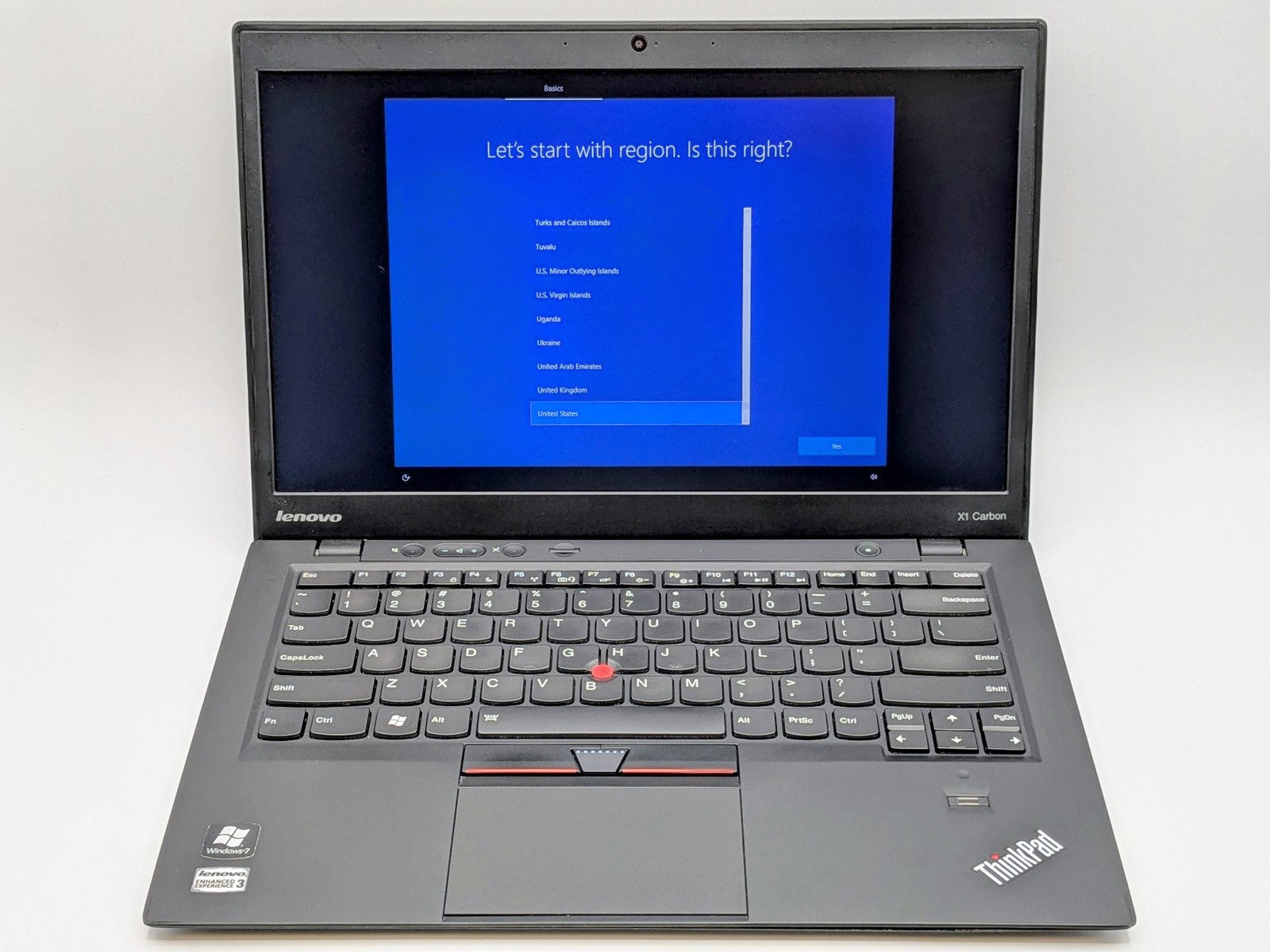 Lenovo ThinkPad X1 Carbon 1st Gen 14″ HD+ I5-3427U 256GB SSD 8GB W10P *READ*