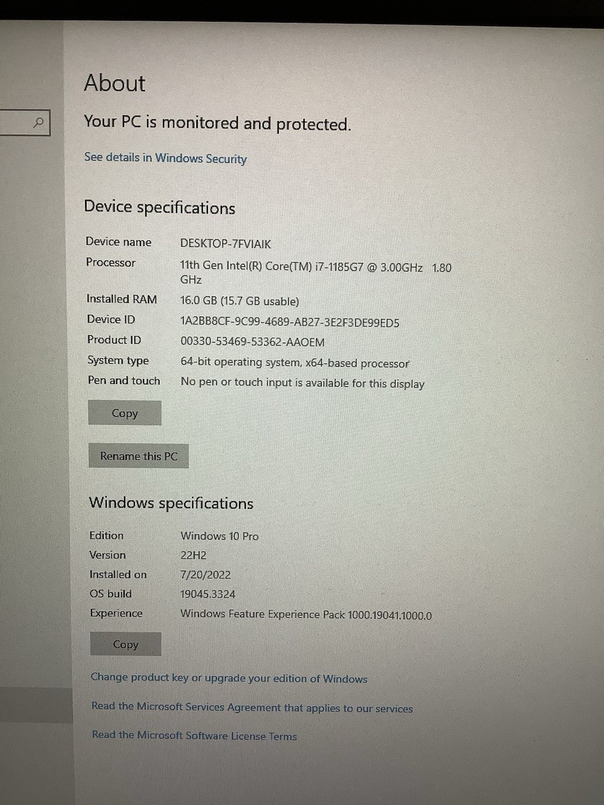 Dell Latitude E5420 14 in Intel Core i7-11850H 11th Gen., 2.60 GHz, 25566-1