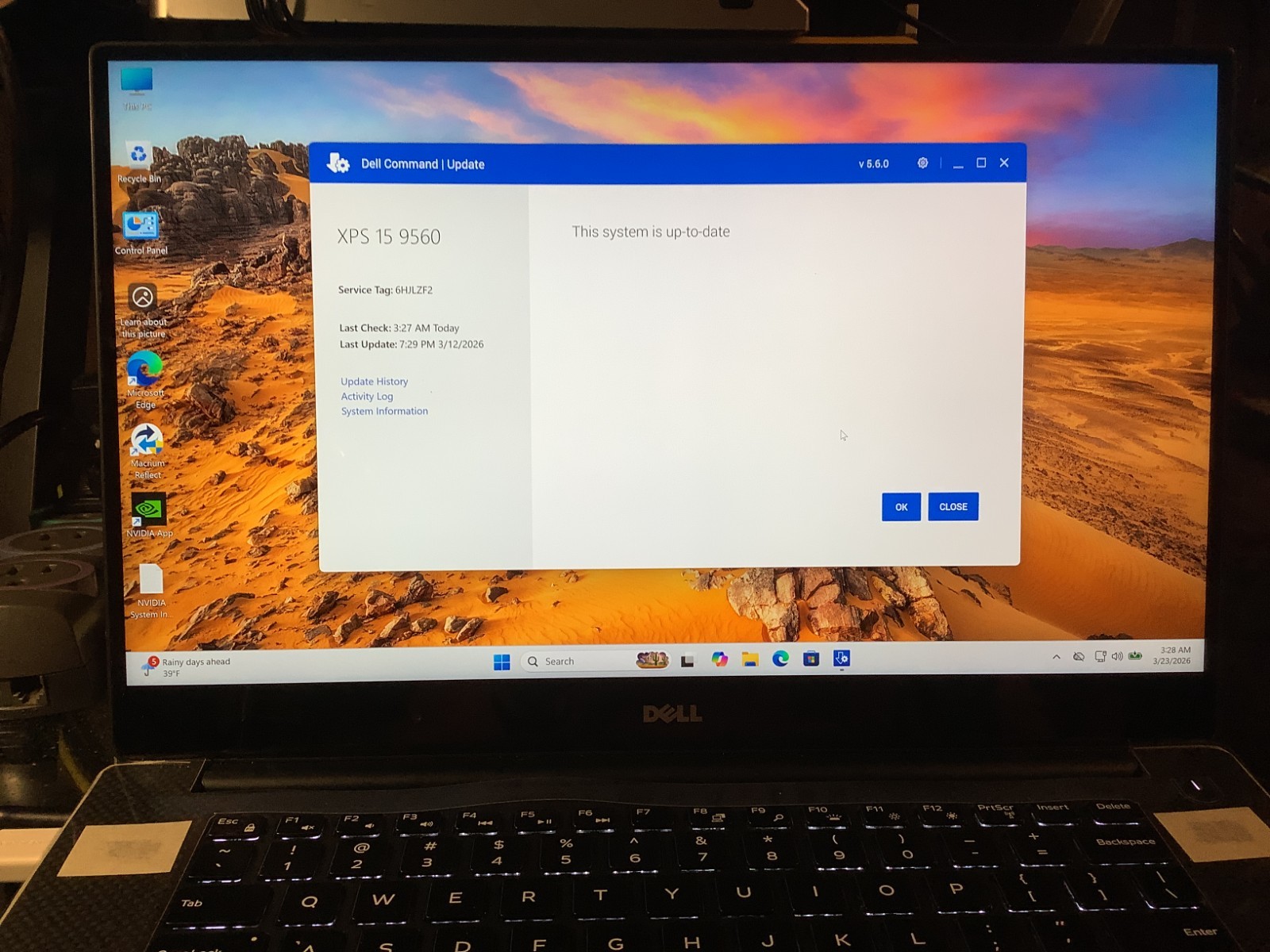 Dell XPS 9560, Touch, Game-GTX1050, i5 7300HQ, 16GB-256GB + 500 HDD, Win 11 Home