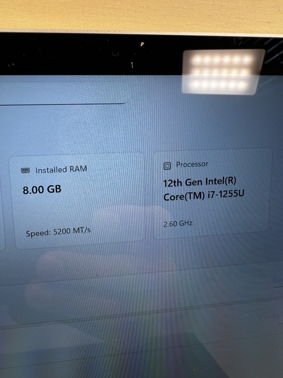 Microsoft Surface Laptop 5 15″ (256GB SSD, Intel Core i7 12th Gen. (READ)