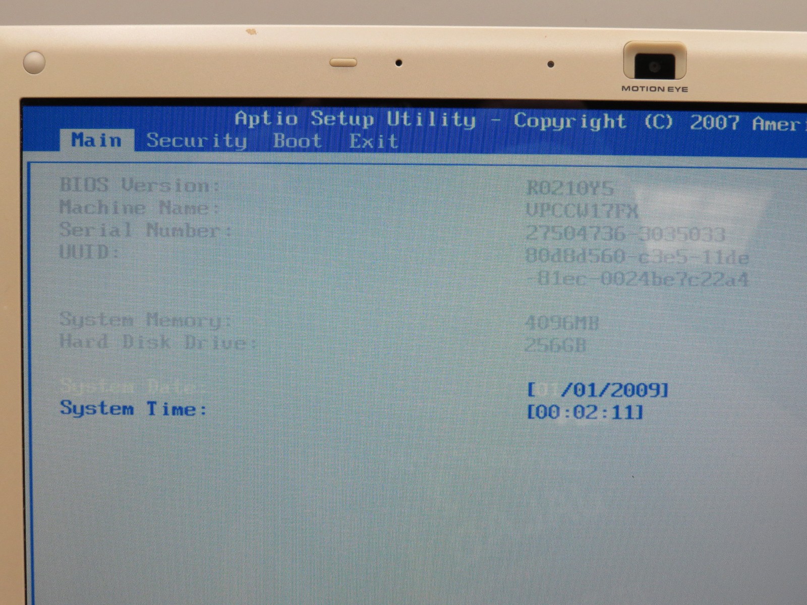 Sony Vaio | 76600 | 4GB DDR3 | 256GB SSD | GeForce G210M | 14″ | No OS/Battery