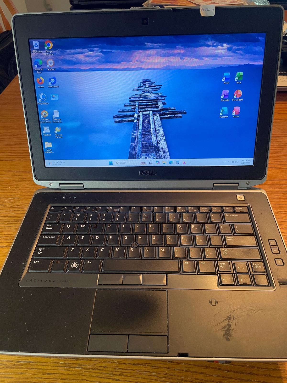 Dell E6430 14″ Laptop Core i7 16GB/512gb+1tb SDXC/Win11 Pro 25H2+Office 2021-1