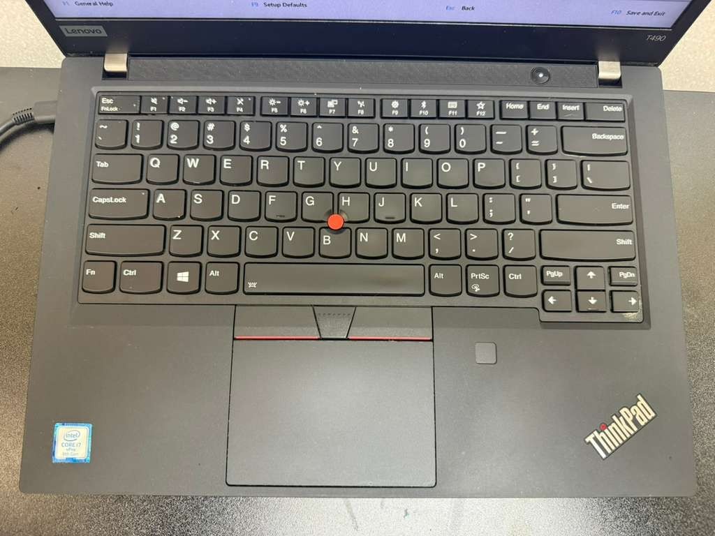 Lenovo ThinkPad T490 14″ i7-8665U 8GB RAM 0GB SSD Bad Keyboard Laptop USED As-Is
