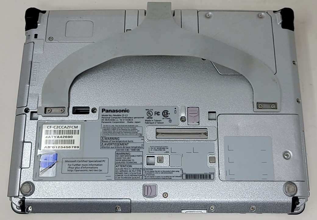 PANASONIC CF-C2CCAZFCM Rugged Laptop Intel I5-4300U 8GB SEE NOTES