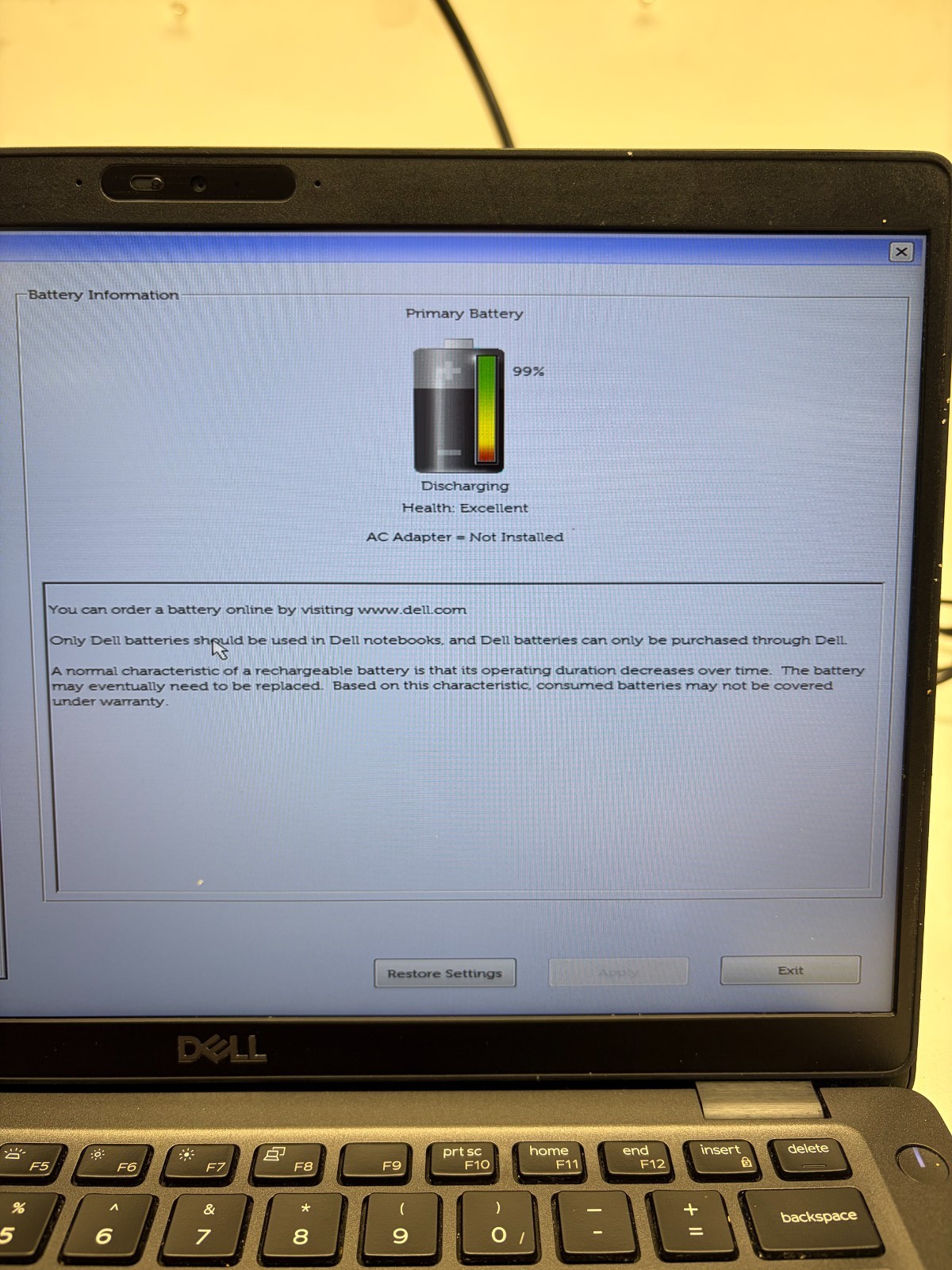 Dell Latitude 5400 w/ Power Supply
