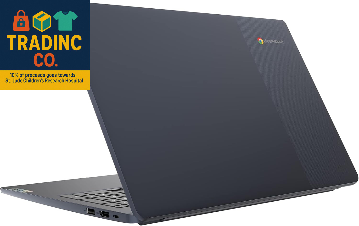 Ideapad 3I Chromebook, 15.6” FHD Display, Intel Celeron N4500, 8GB RAM, 64GB Emm