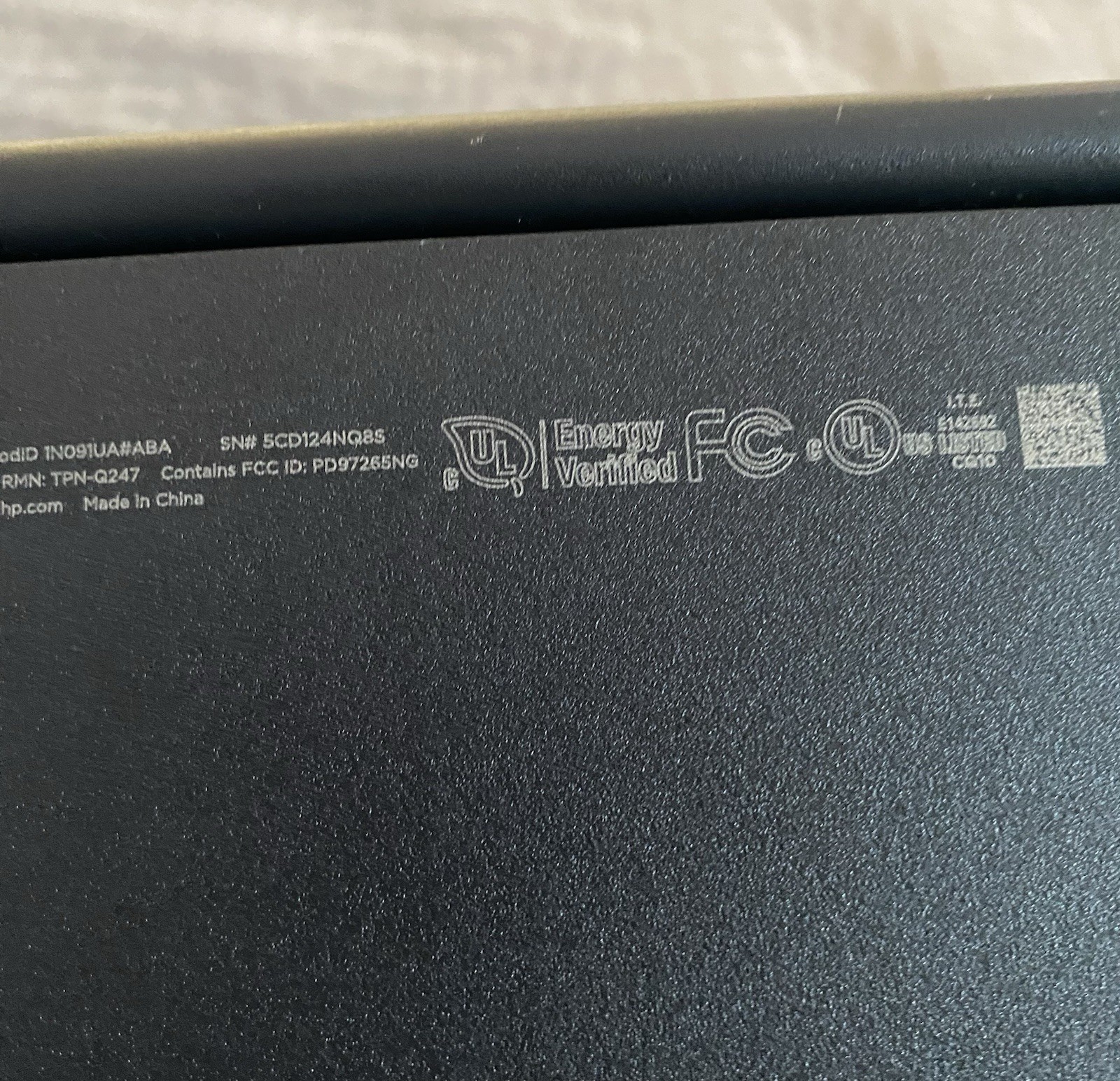 HP Chromebook Model Number 11a-nb0013dx For Parts Only