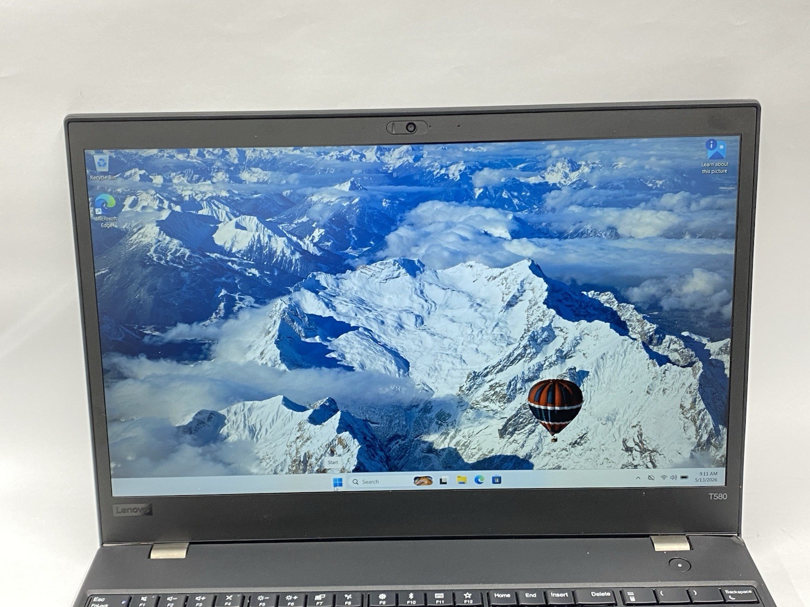 Lenovo T580 Grade C Non-Touch FHD i5-8250U 8GB 128SSD W11P – READ