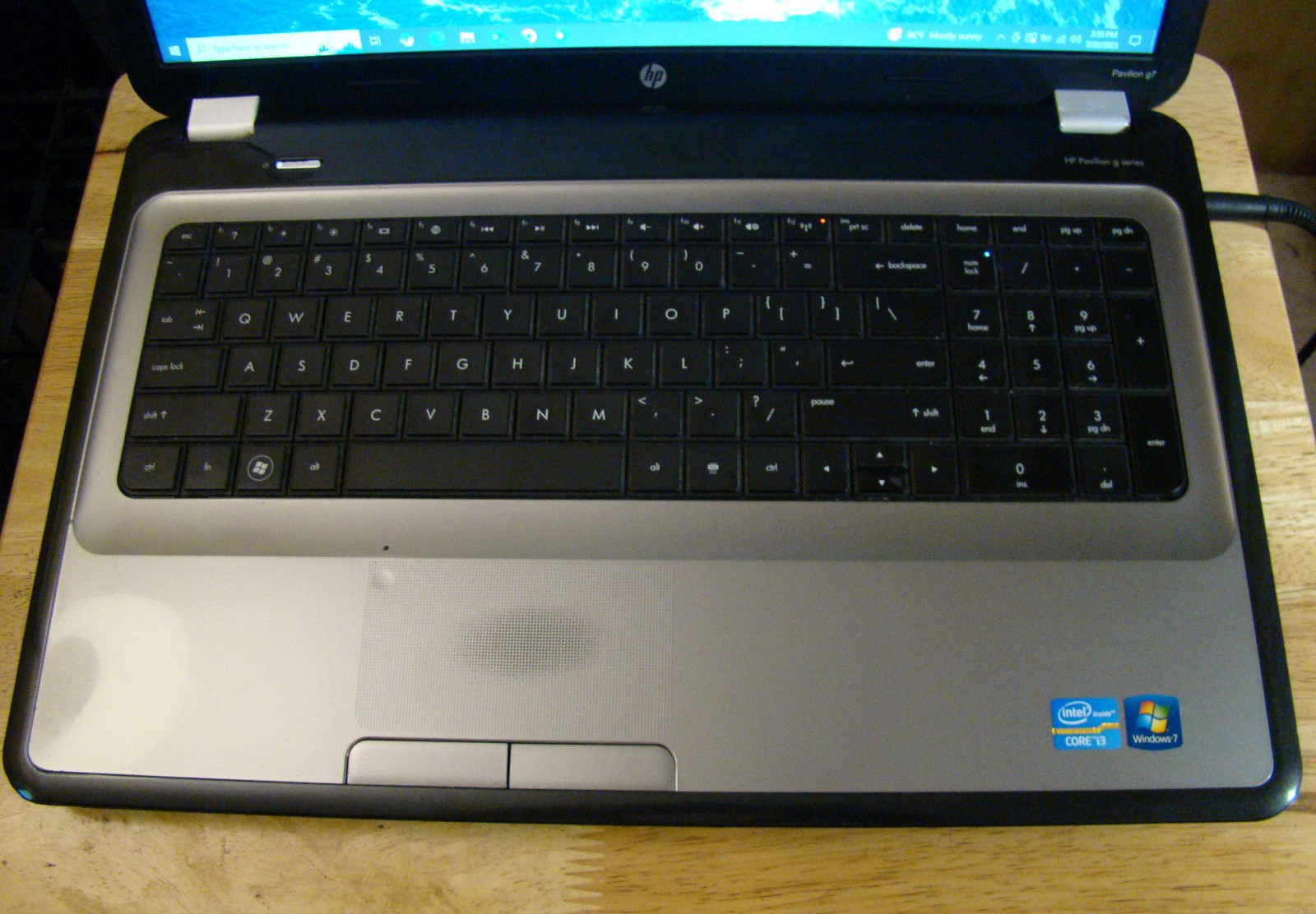 Hp g7-1338dx/Core i5-2450M 2.50ghz/6gb/640gb/Web/Windows 10 Home/BT/Hdmi/17.3″
