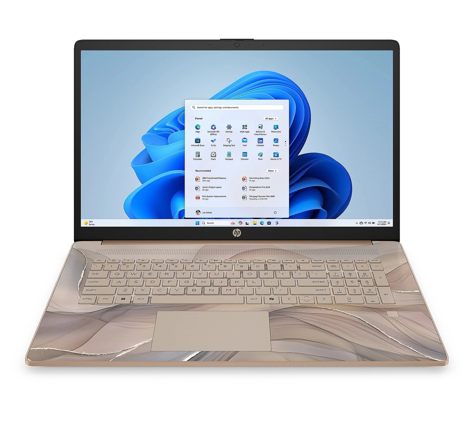 HP 17-cn3254ds 17.3″ Notebook, Intel N200, 4GB RAM, 128GB UFS, W11H- C2MN9UA#ABA