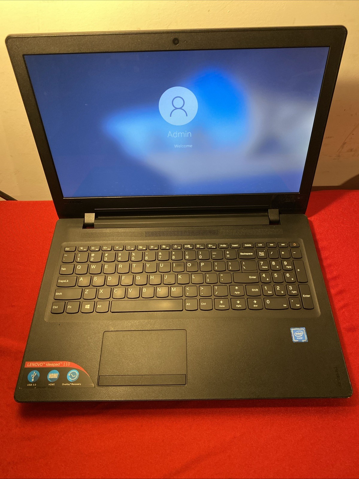 Lenovo ideapad 110-15ibr Intel Celeron N3060 1.60GHZ 4GB 500GB 15.6″ Win11 Home