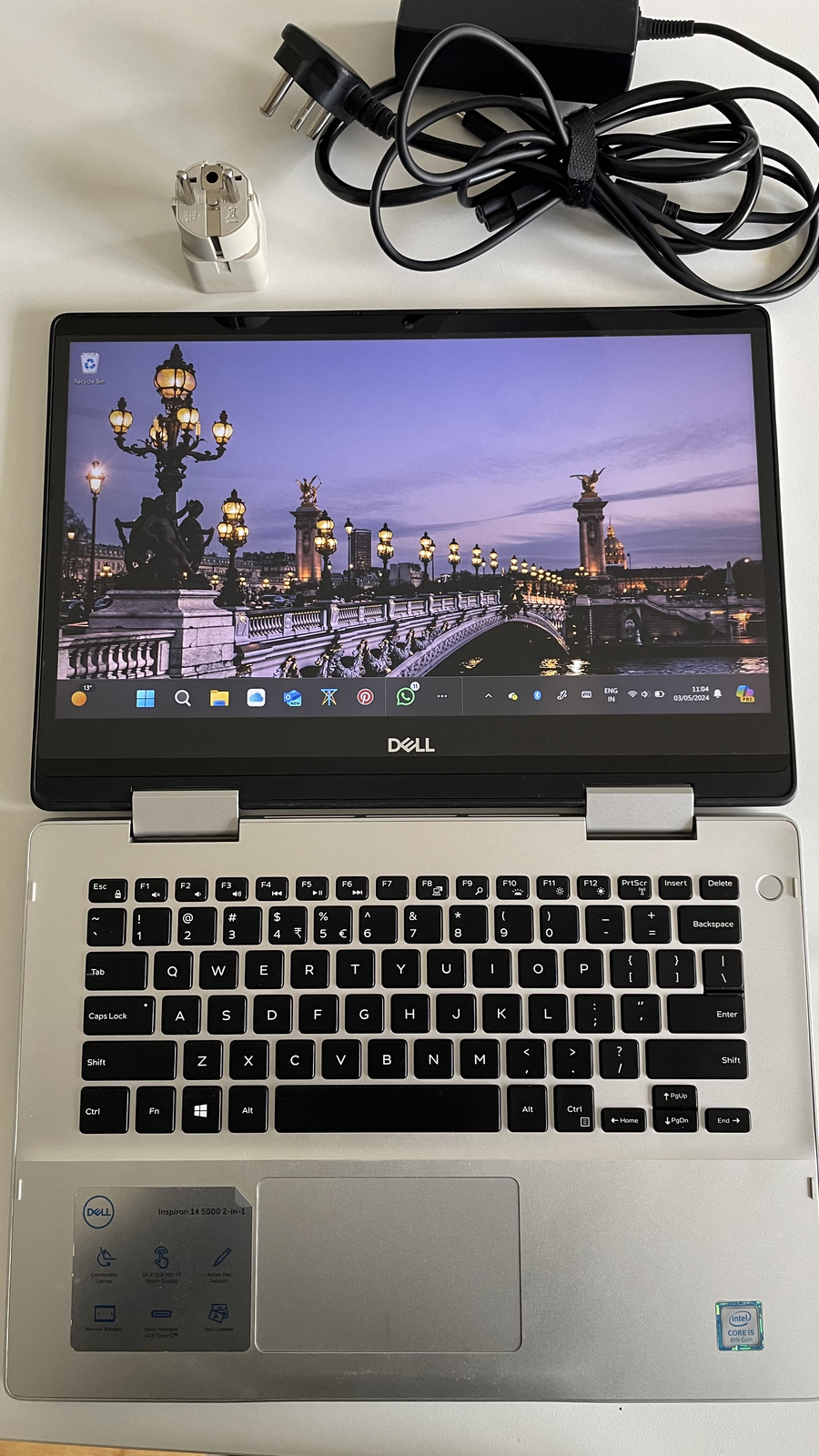 Dell Inspiron 5482 14-inch FHD 2in1 Laptop (8th Gen Core i5/8GB/512GB SSD)