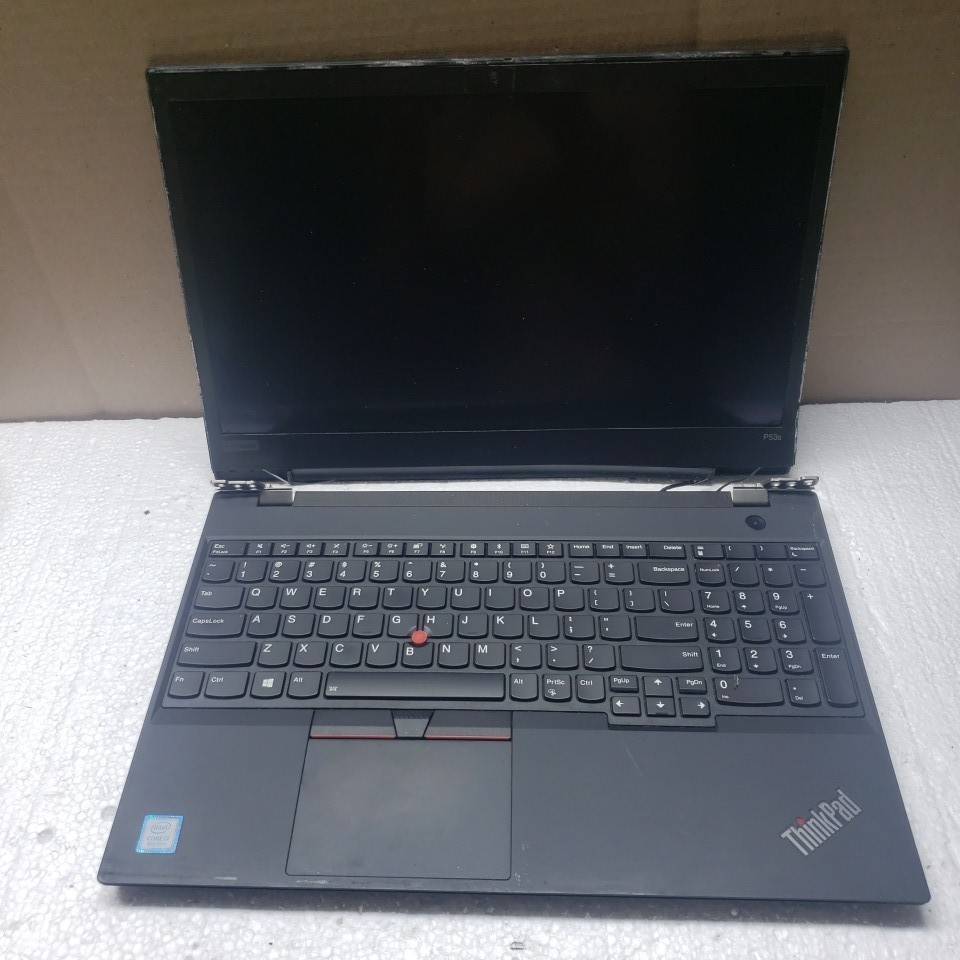 Lenovo ThinkPad P53s Intel I7 8th Gen Laptop Sold for Parts, NO SSD.Broken