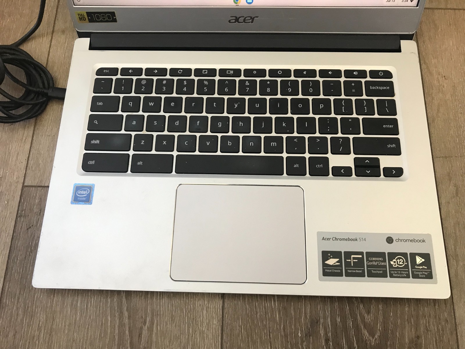 Acer CB514-1H-C11Z Chromebook 14″ Full HD Intel Celeron N3350 4GB RAM 32GB SSD