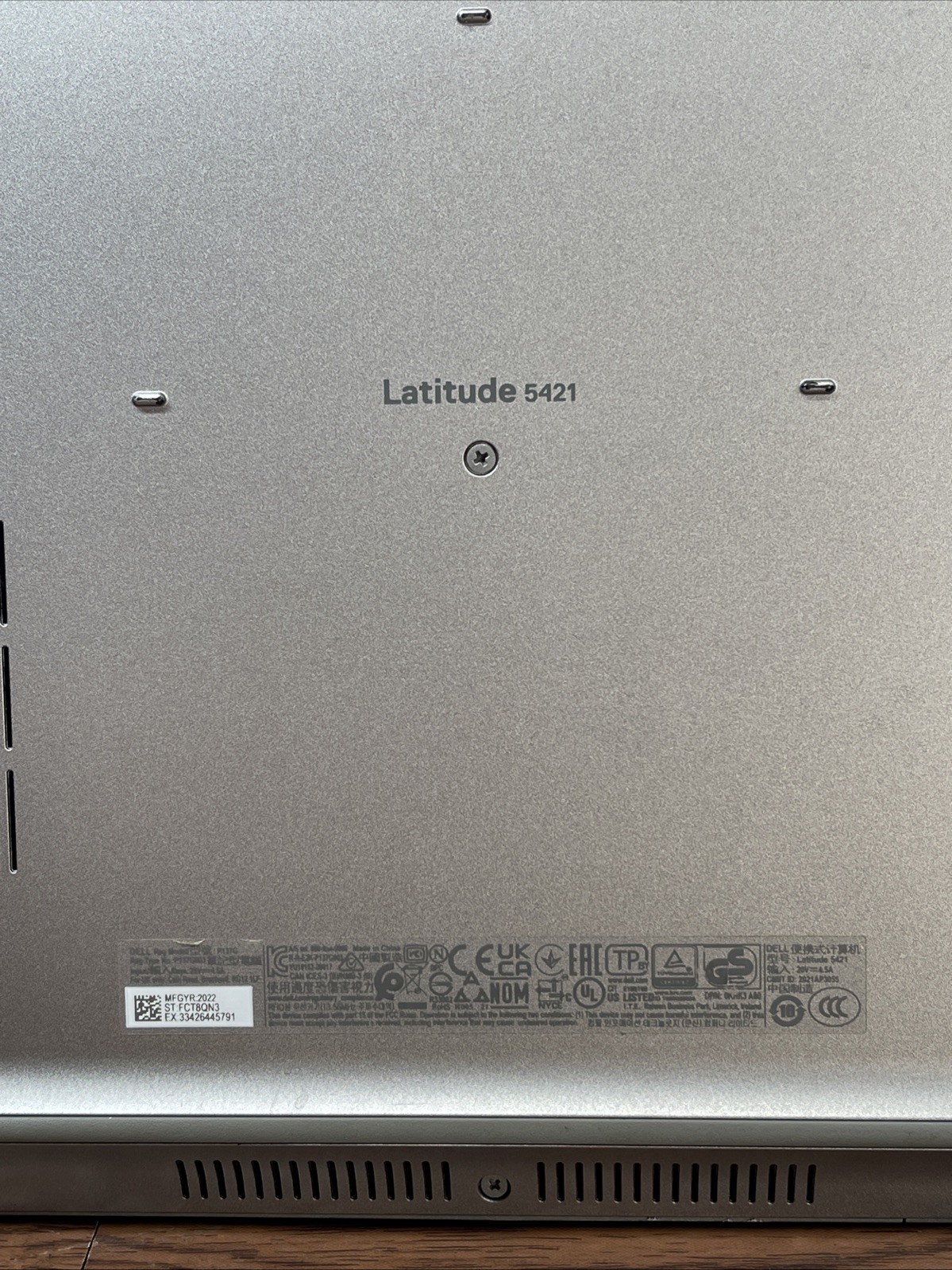 Dell Latitude 5421 Intel Core i5-11500H 2.4 GHz 16GB RAM 256GB SSD
