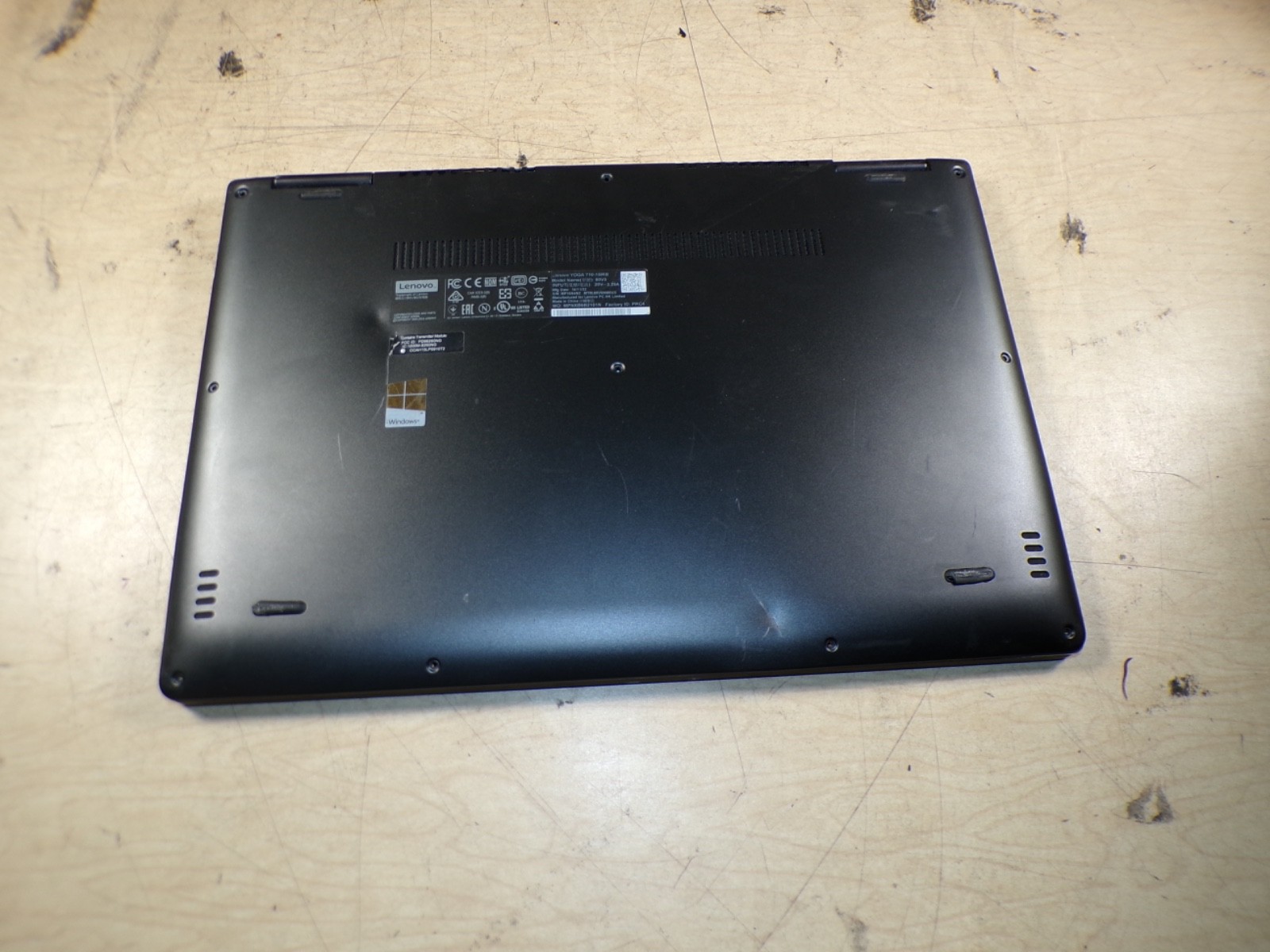 LENOVO YOGA 710-15IBK INTEL CORE I5 7TH GEN 8GB RAM **UNTESTED **NO HD