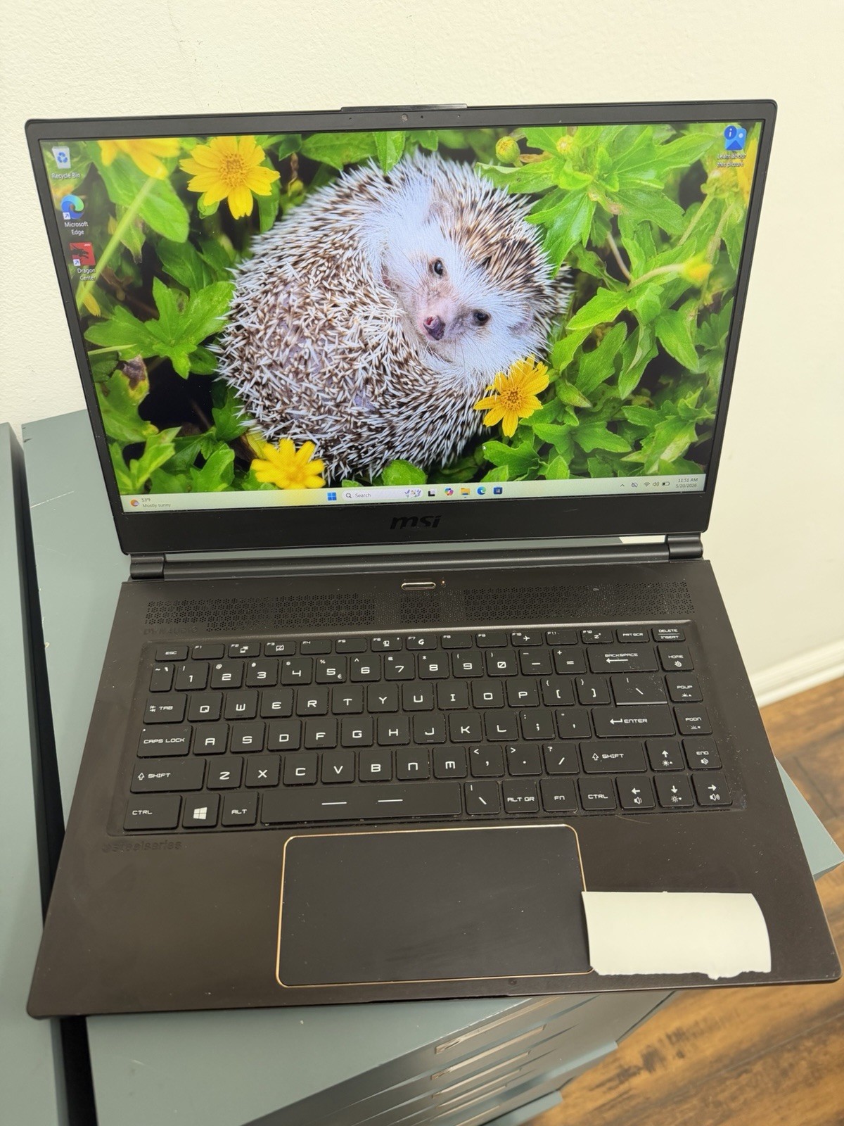 MSI MS 16Q4 15 inch Laptop i7 16GB 512GB Fully Working, Gaming Laptop