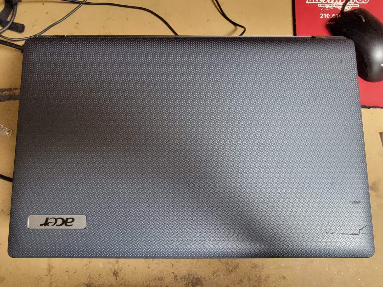 Acer Aspire 5250-BZ853 Laptop -AMD E-350 6GB – NO HDD – NO BATTERY – FOR PARTS