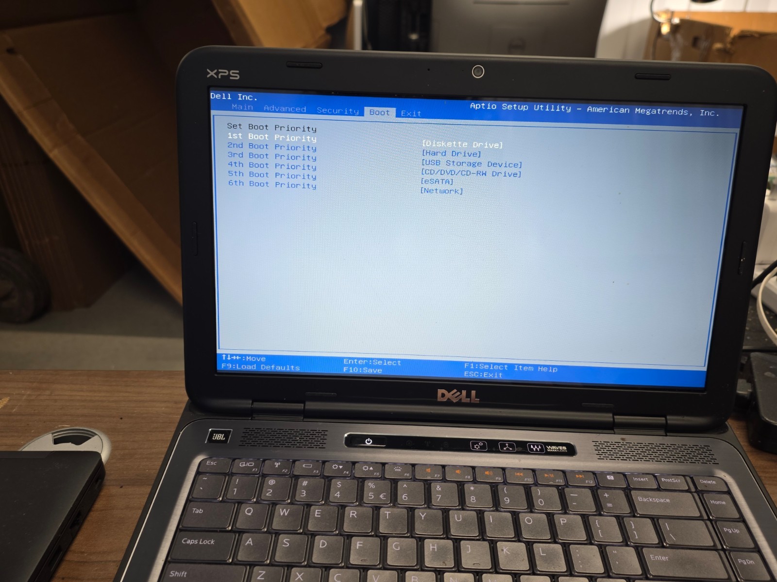 14″ Dell XPS L402X – i5-M560, 6GB RAM – Boots to bios!!