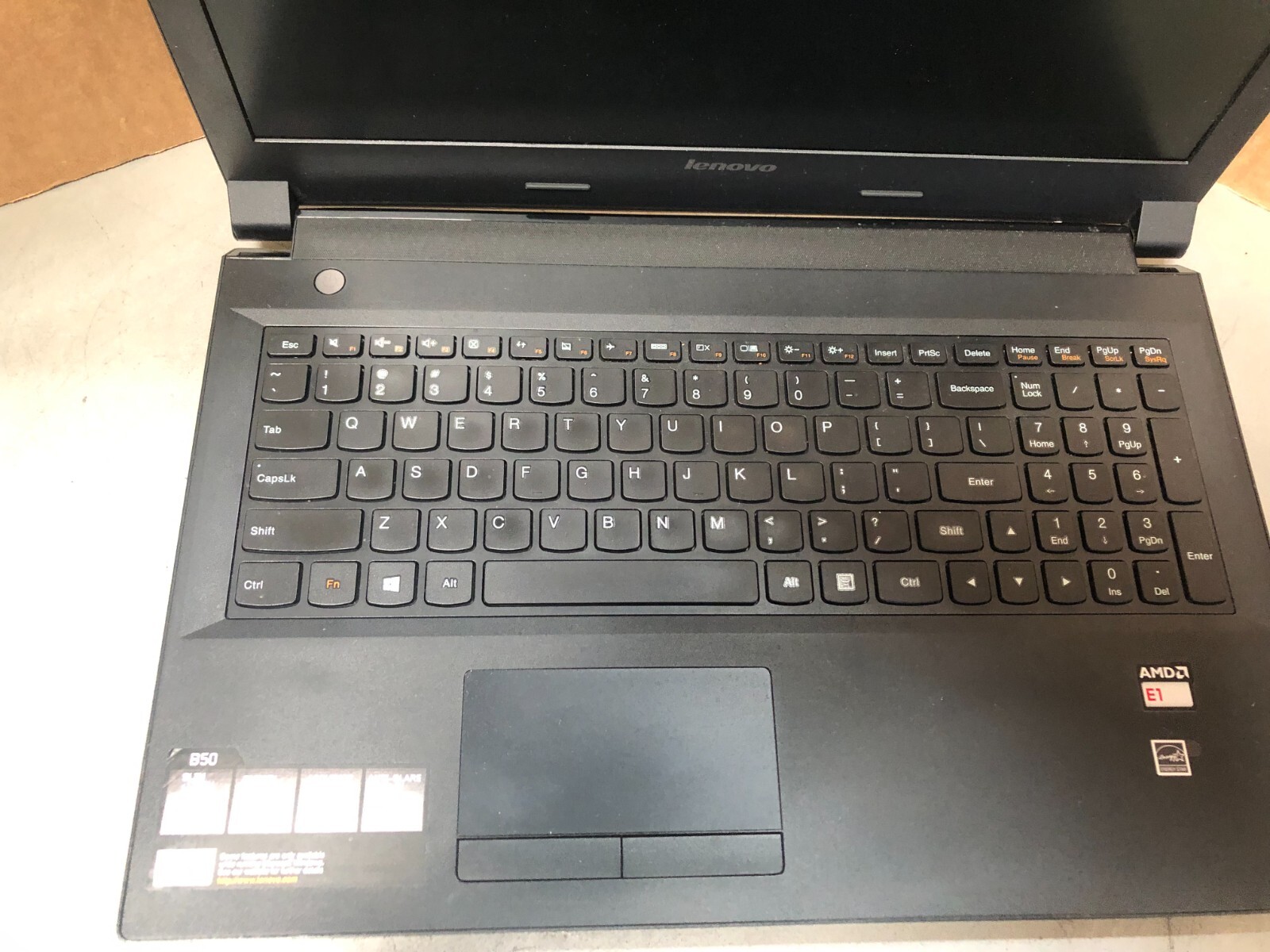 Lenovo B50-45 Model 20388 Laptop – AMD E1-6010 – 16GB Ram – 240GB SSD – Win 10