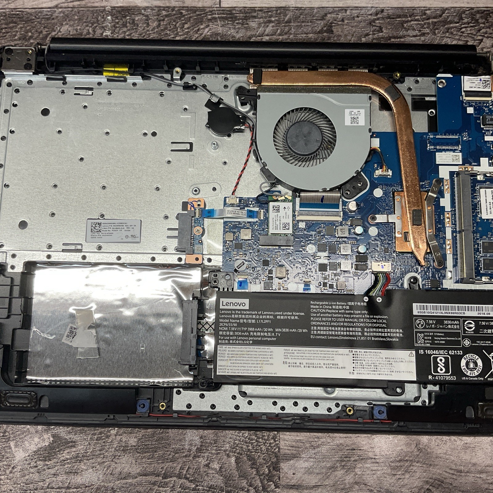 Lenovo IdeaPad 330-15 / i3 8th Gen / No Power / No RAM / No SSD / T5