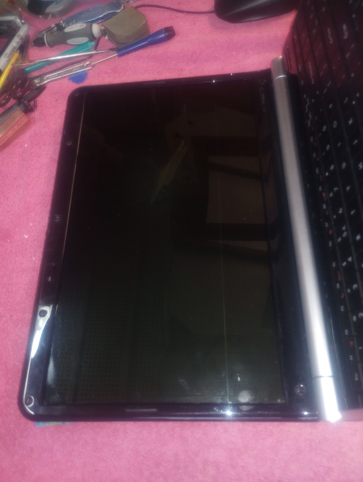 gateway laptop NV53 MS2285 non-working for parts – used