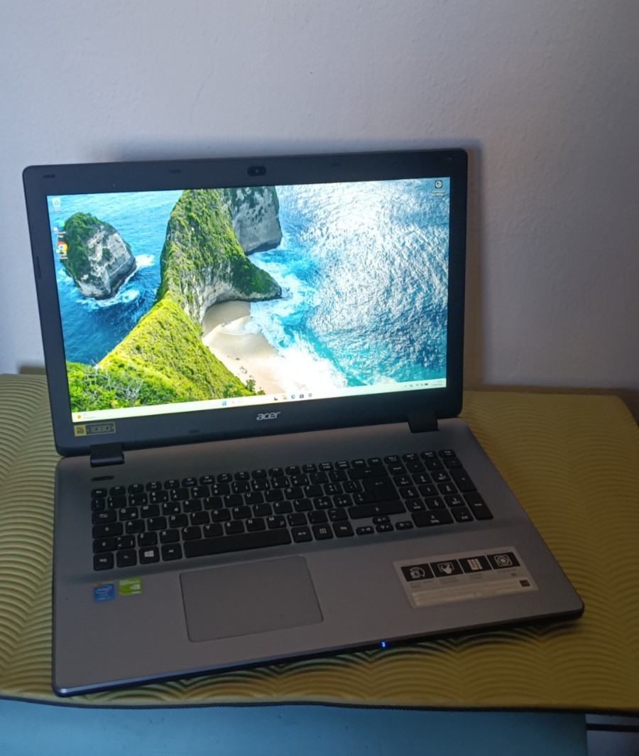 ACER E5-771G I5-4210U 8GB 256GB NVME 17.3 1920×1080 NVIDIA 840M 2GB WIIN11
