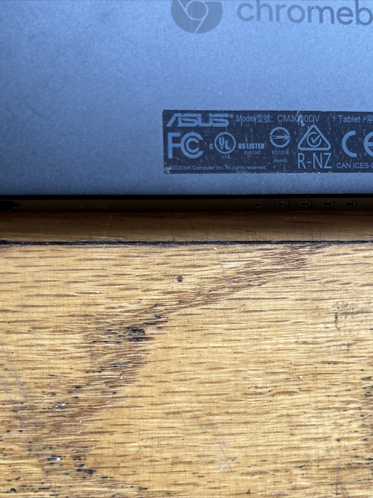 Asus Chromebook Detachable Keyboard 10.5″ MediaTek 8183 CM3000DVA WORKS! READ