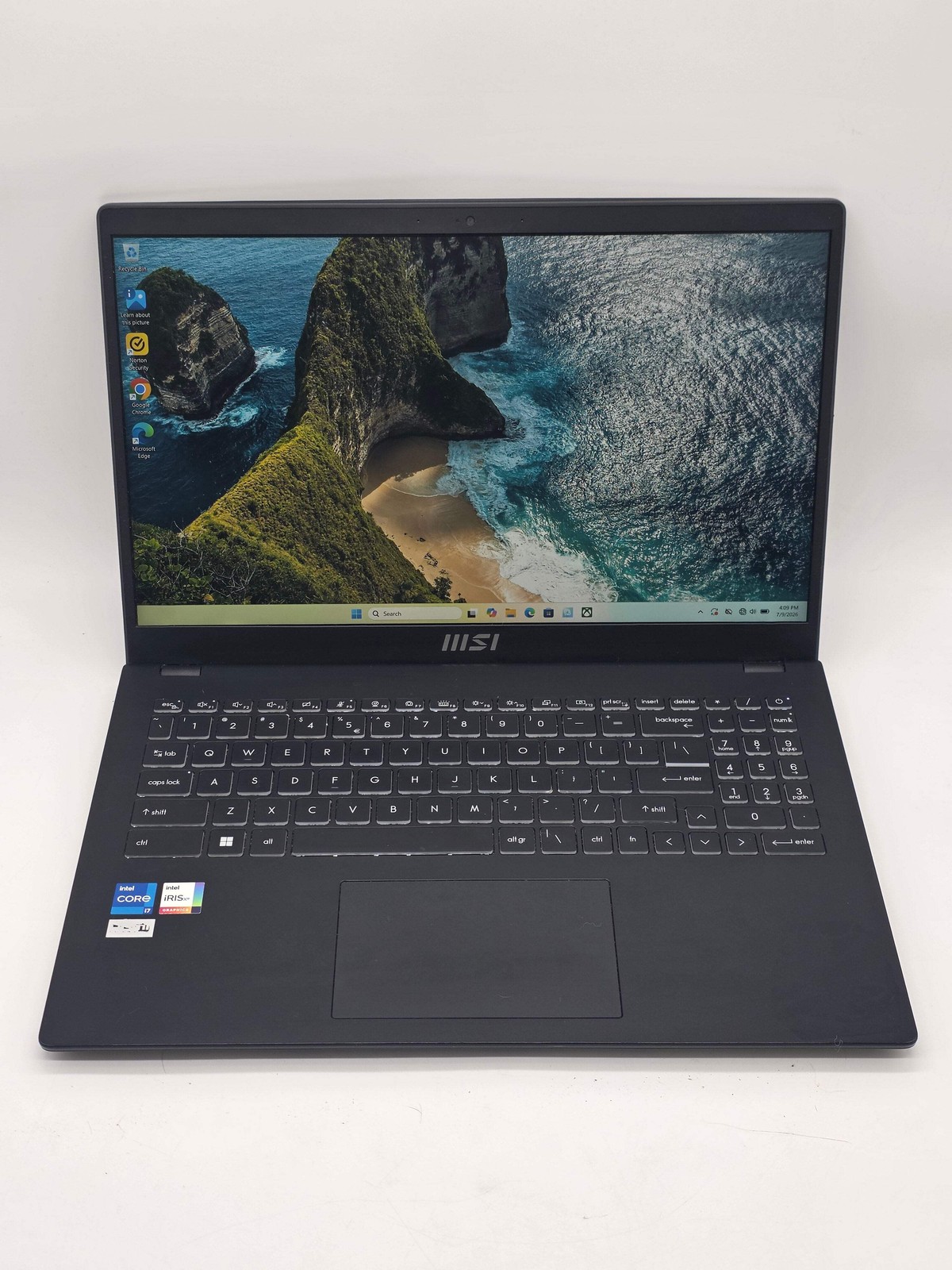 MSI Modern 15 B12M Intel Core I7-1255U 16GB RAM 512GB Used w/ Charger