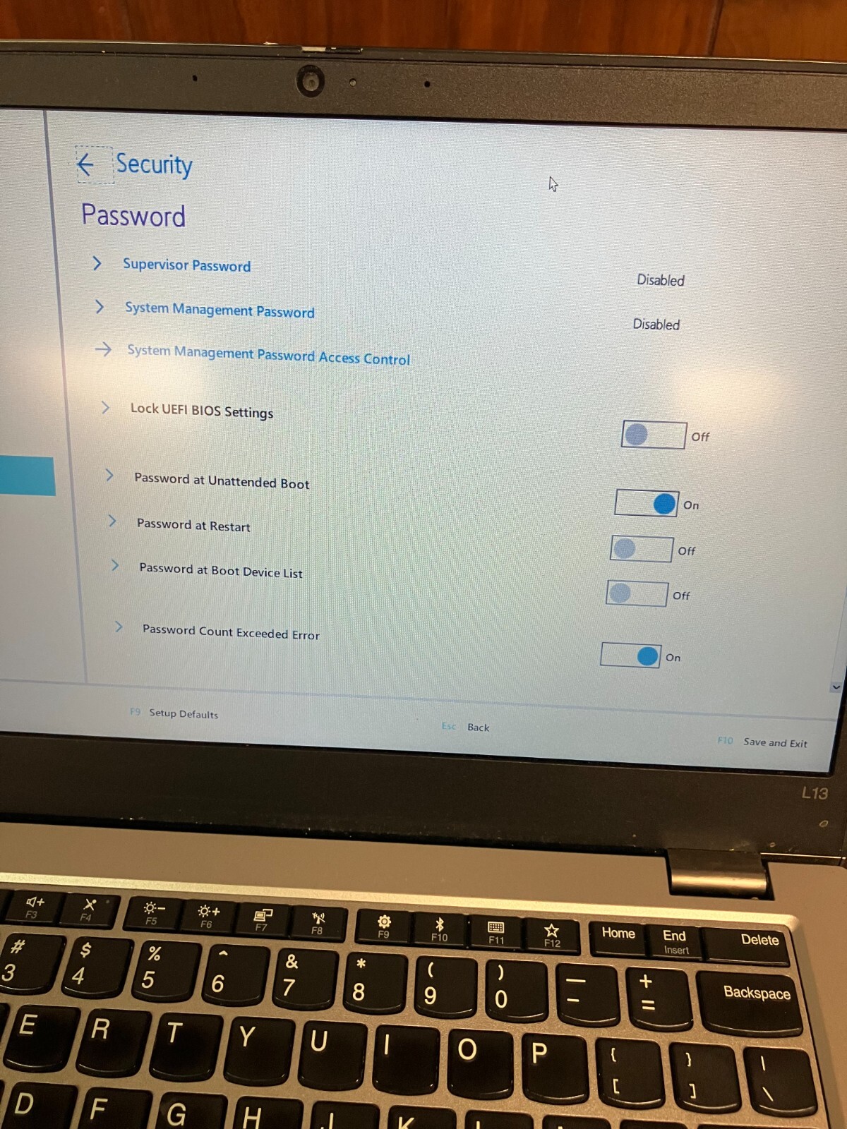 Lenovo Thinkpad L13 i5-10310U 16GB 128GB Windows 11 13″ Laptop 20R3-0039US