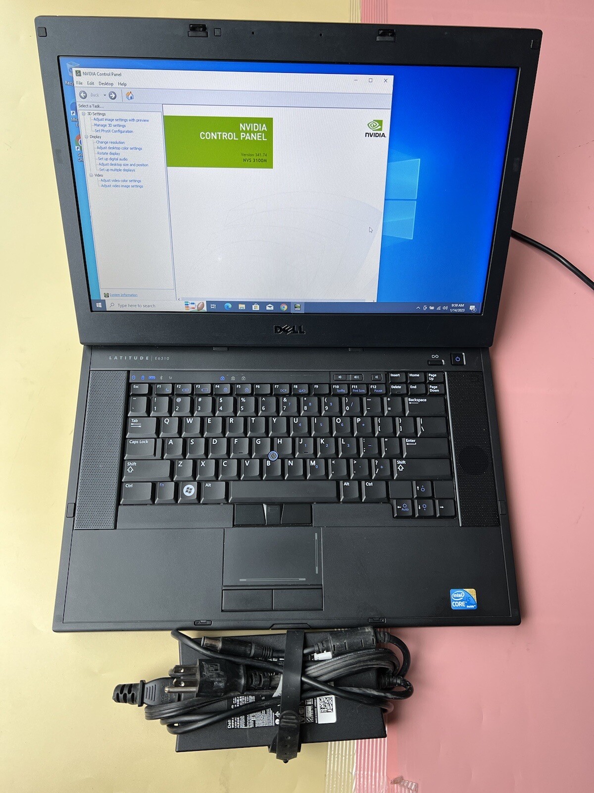 Dell Latitude E6510 Core i5 M560 4GB RAM 500GB HDD NVIDIA BLUETOOTH 1600×900