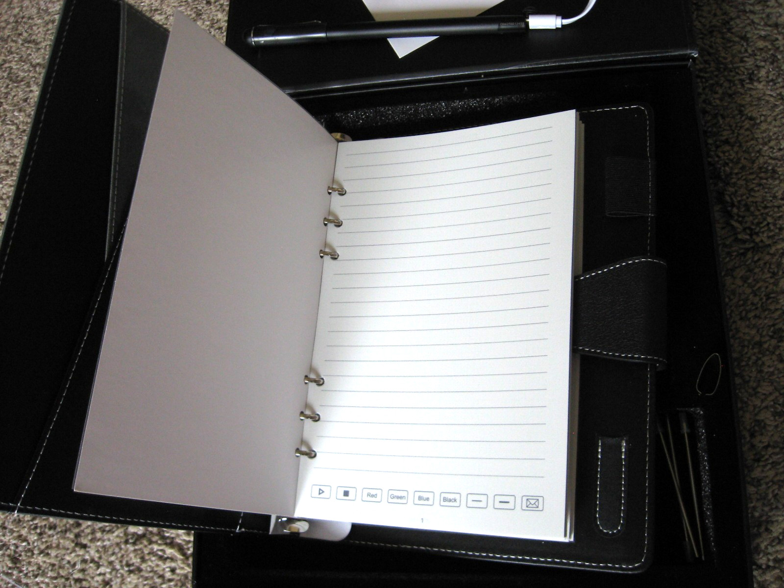 rmk99 Newyes Syncify Sync Pen Open Box-Pristine Book,Cord,3 Pen Refills st135