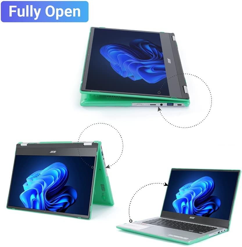 Case for 2020~2022 14″ Acer Chromebook Spin 514 CP514-1H Series Convertible Note