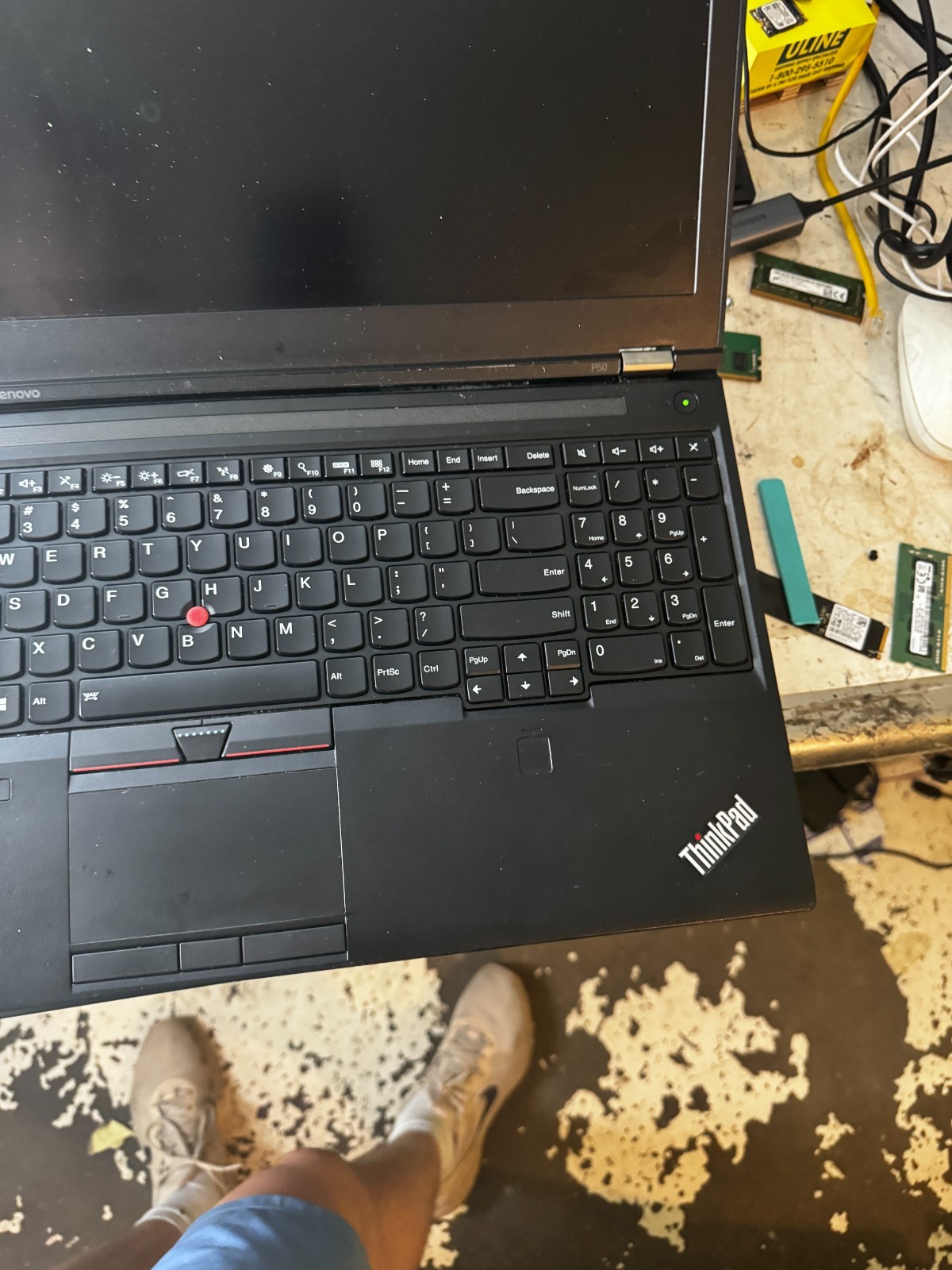 LENOVO THINKPAD P50 Core i7 Laptop for Parts/Repair #6217
