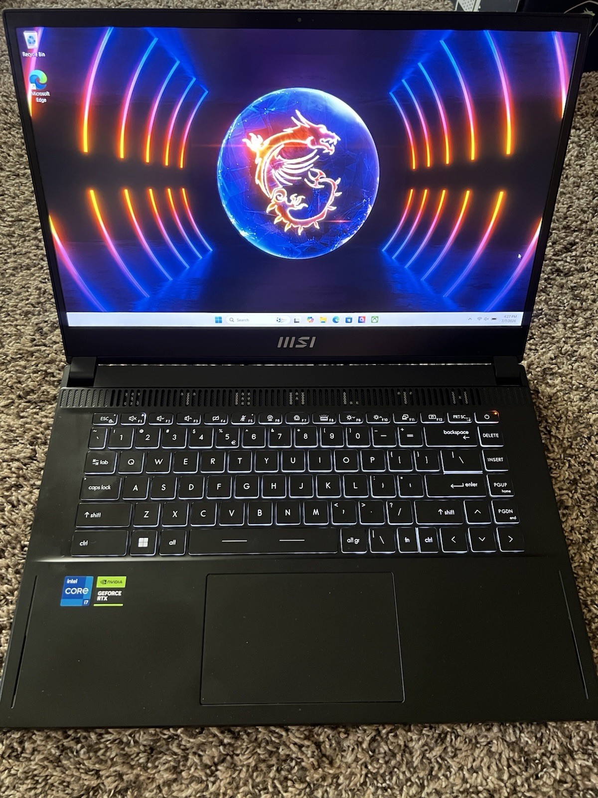 MSI Stealth 15 A13VF 15.6″ i7-13620H 16GB RTX 4060 1TB SSD Win11
