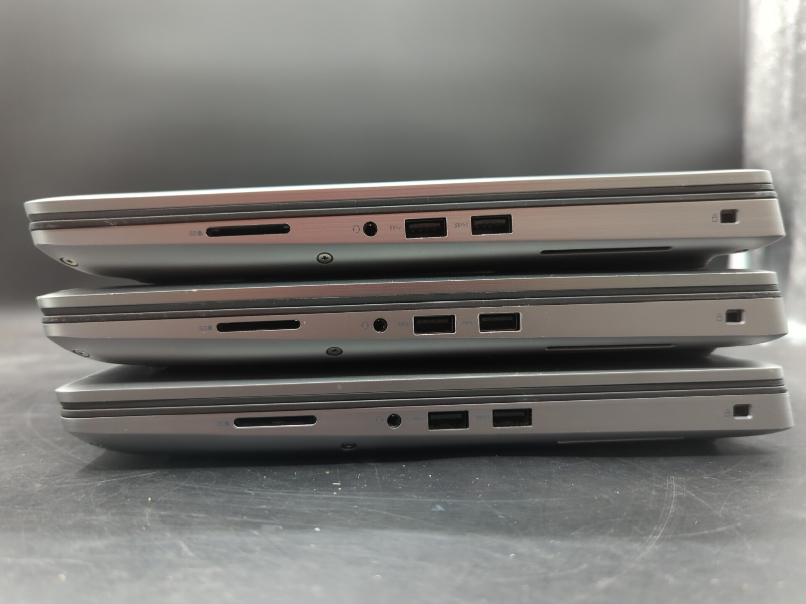 Lot of 3: Dell: Precision: 7550: i7 10th Gen: 32GB RAM: No OS: Tested & Wiped