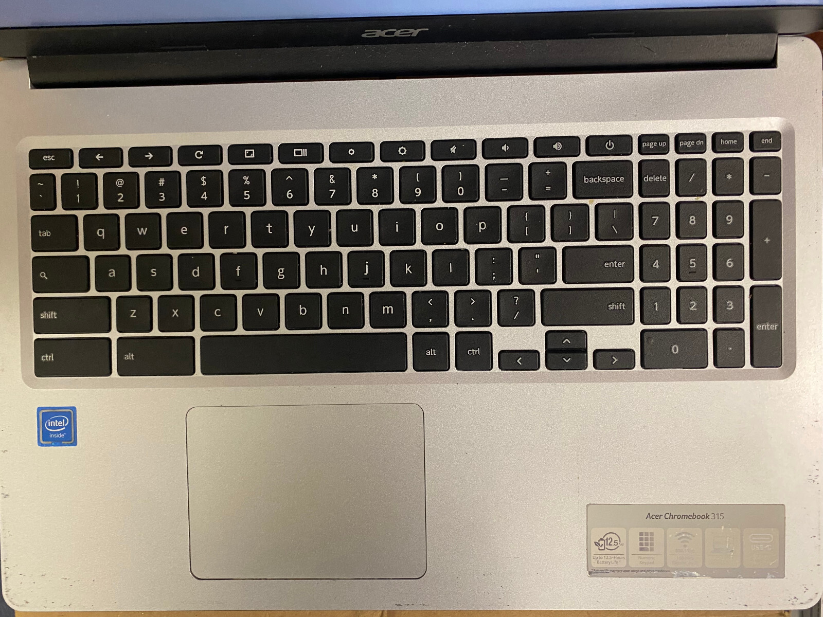 Acer Chromebook CB315-3H 15.6″ (32GB, Intel Celeron N4000 @ 1.10GHz, 4GB RAM)