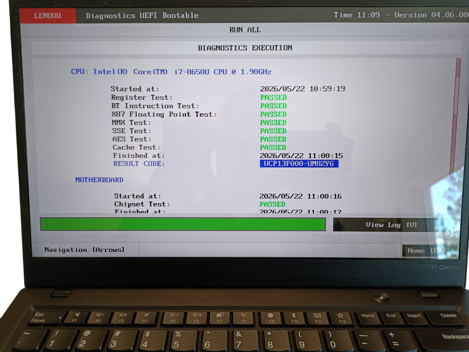Lenovo ThinkPad X1 Carbon Gen 6 sku6691 14″ i7-8650U 1.90GHz 16GB 512GB Win11