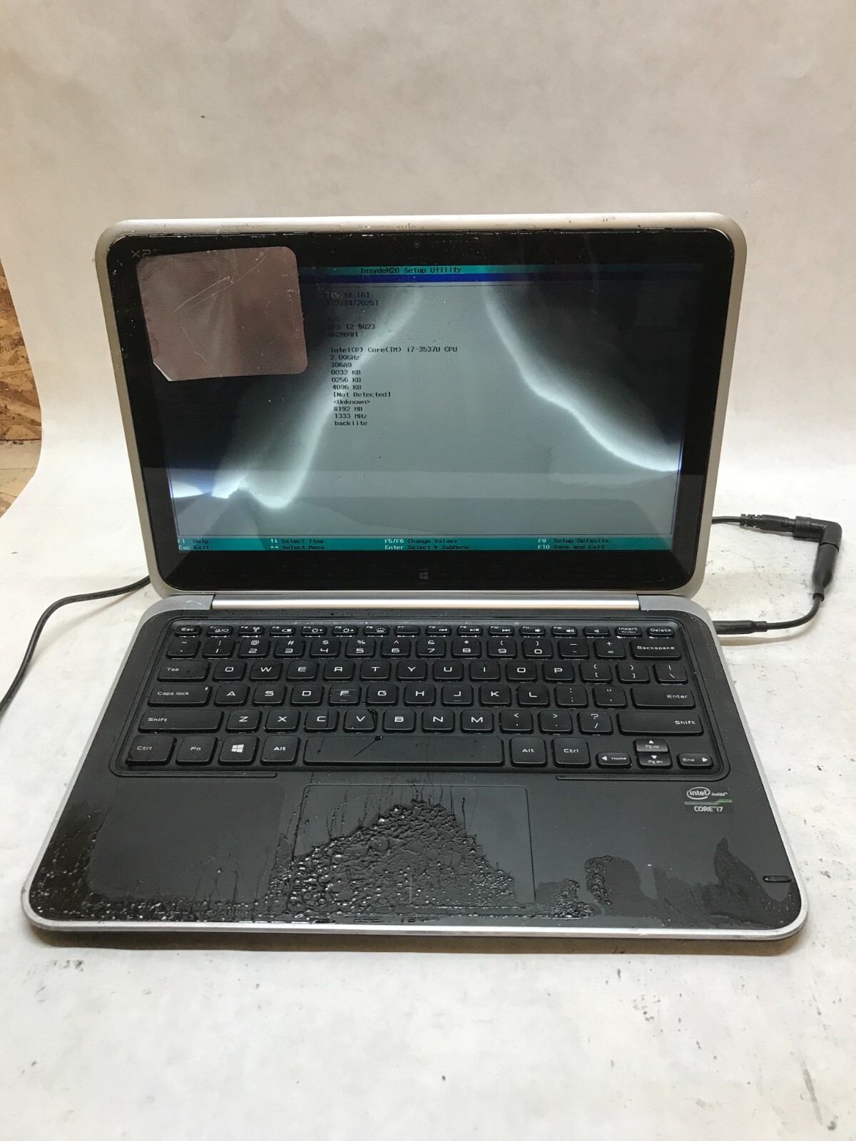 Dell XPS 12 9Q23 12″ Laptop Intel i7-3537U 2.0GHz 8GB RAM NO SSD For Parts – DW