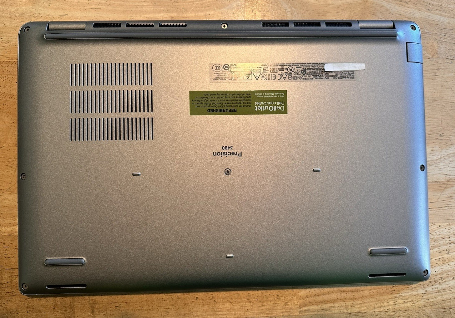 Dell Precision 3490 Laptop Ultra 7 155H 256GB 16GB DDR5 FP FHD NO CAM PRO WTY