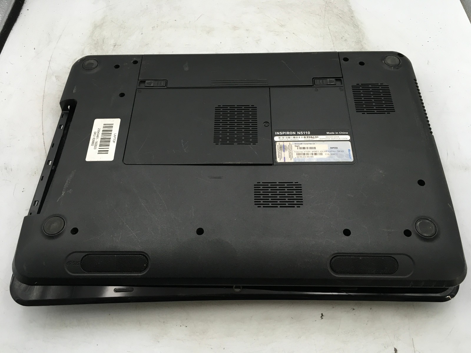 DELL INSPIRON N5110 – FOR PARTS – INTEL CORE I5 – NO RAM – READ DESCRIPTION – BB