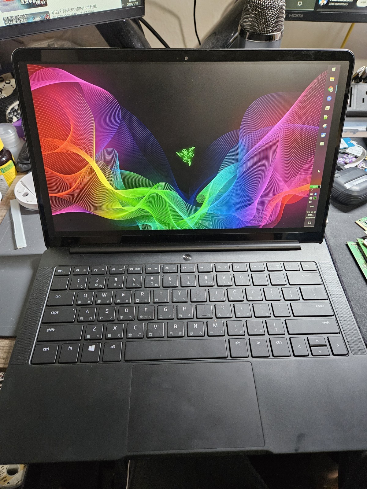 Razer Blade Stealth 13 QHD+ TOUCH i7-8550U 1.80GHz 16GB No SSD Excellent