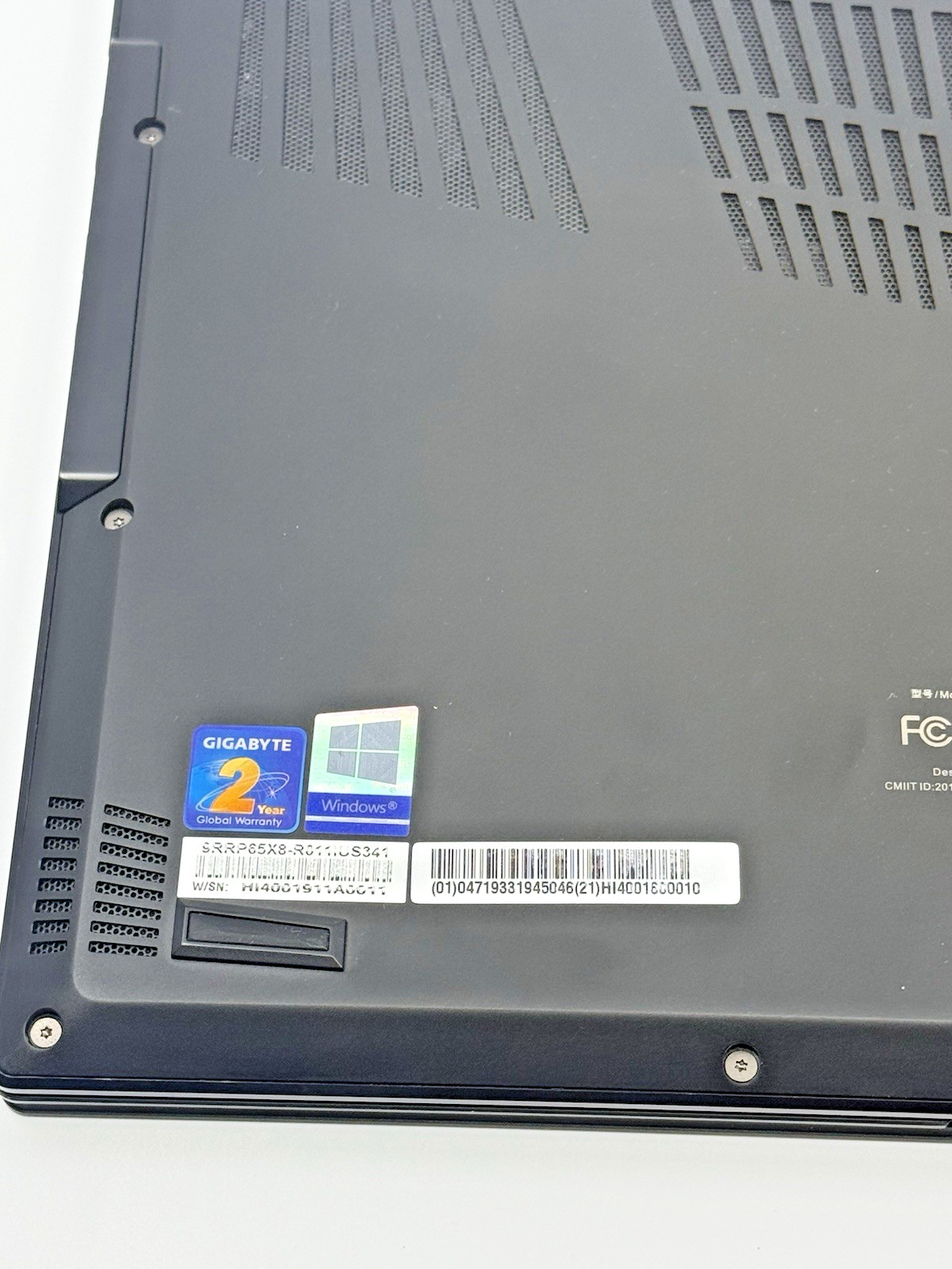 Gigabyte Aero 15XV8 i7-8750H 16GB RAM 512GB SSD GeForce GTX 1070 Max-Q